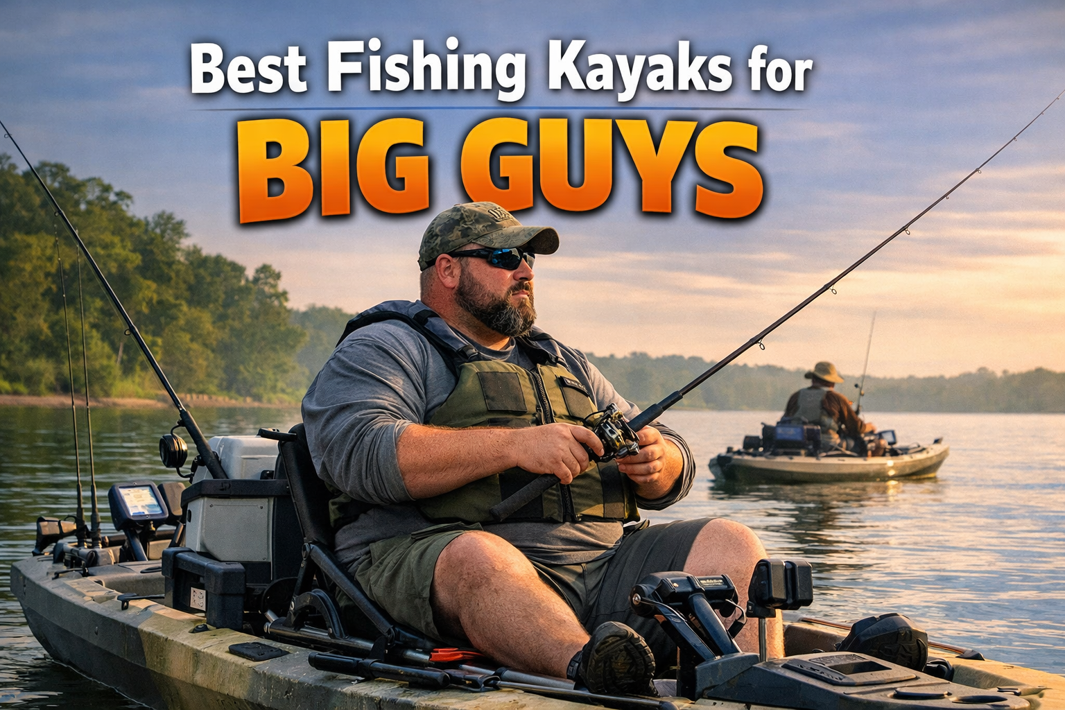 Best Fishing Kayaks for Big Guys bigman kayak